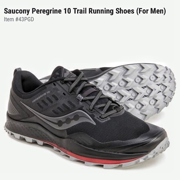 Saucony Peregrine 10 Men’s Trail Running Shoes - Picture 1 of 7